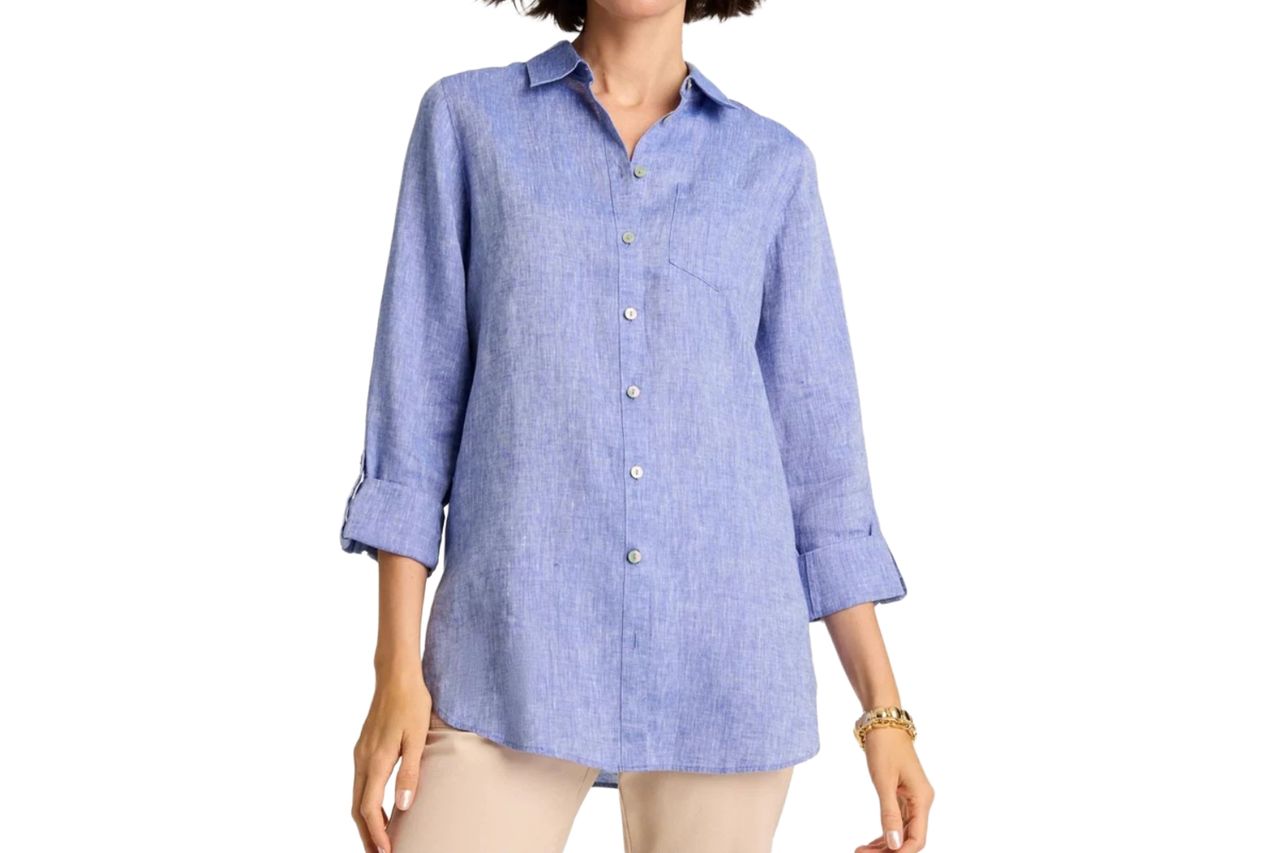 No Iron™ Linen Tunic