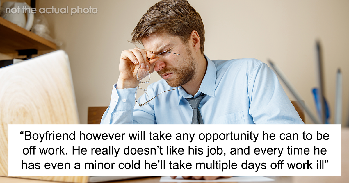 Woman plans on marrying her BF, reconsiders things as he seems to have an allergy to working