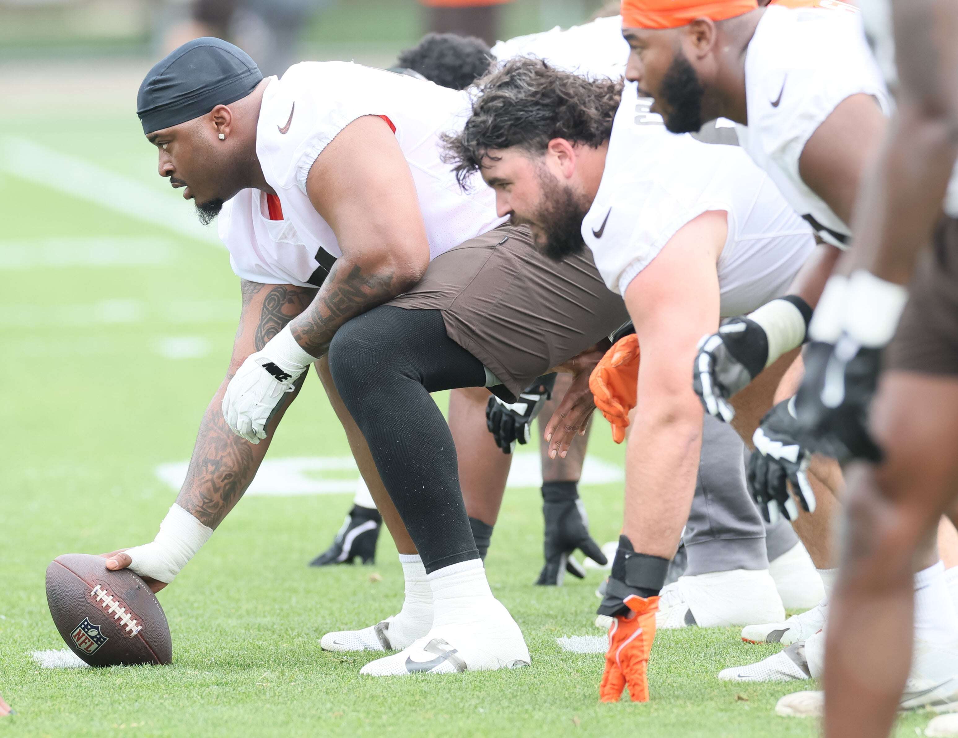 The coach who helped Joe Thomas reach Canton is now rebuilding the entire Browns offensive line