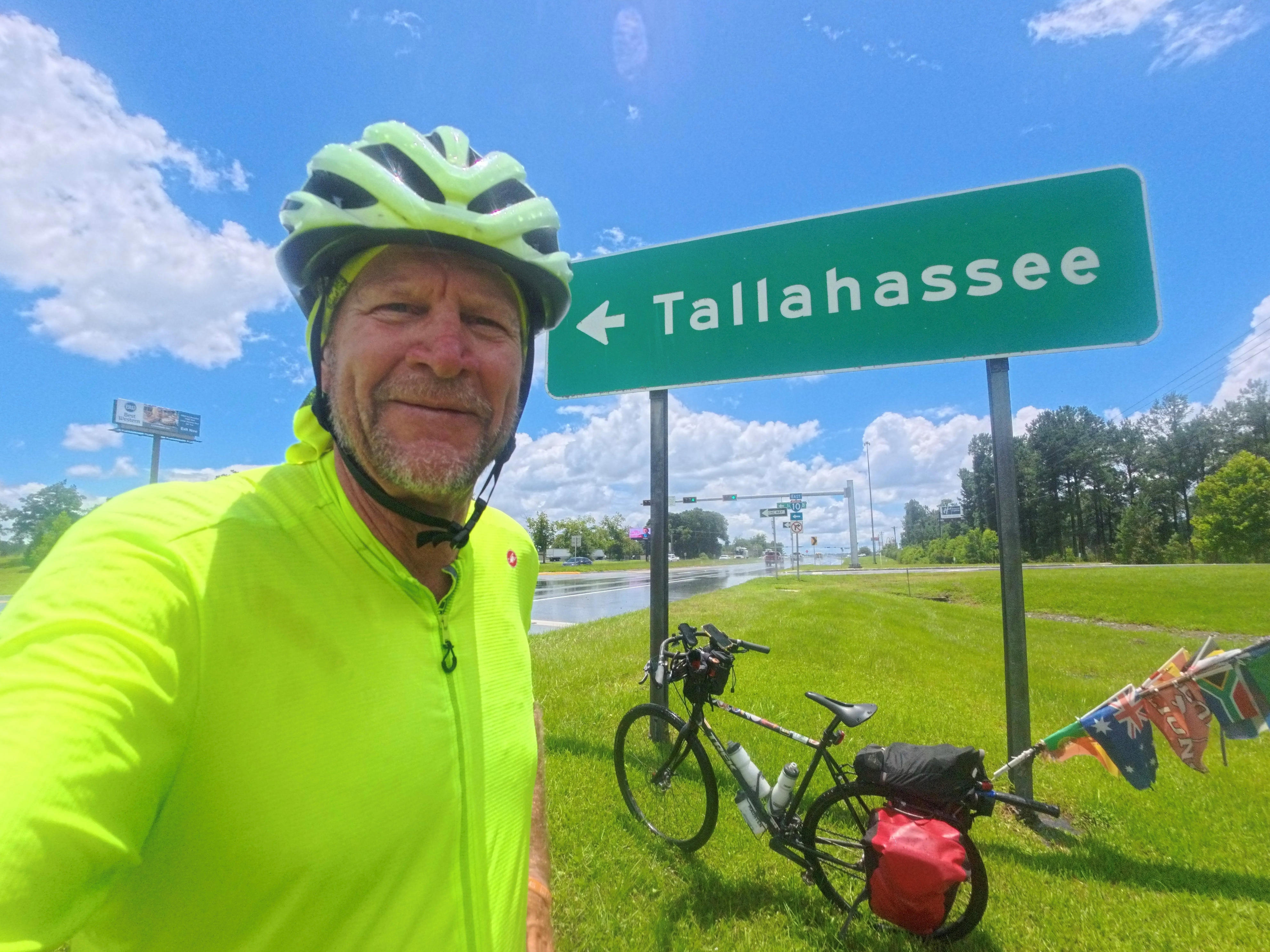 Tallahassee's Kevin Record set to complete around-the-world bike ride