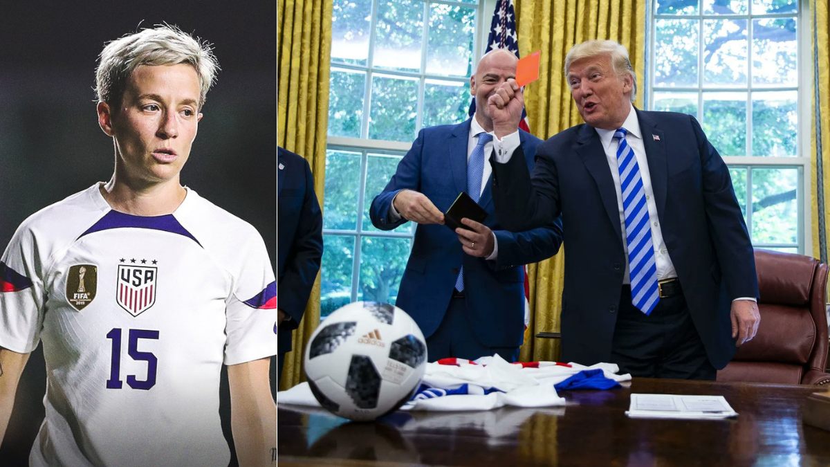 USWNT legend blames 'Trump curse' for America's World Cup loss