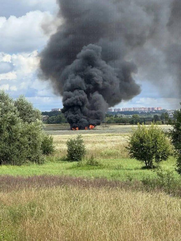 Russia's Su-57 fighter jet reportedly crashes during training flight in Moscow Oblast