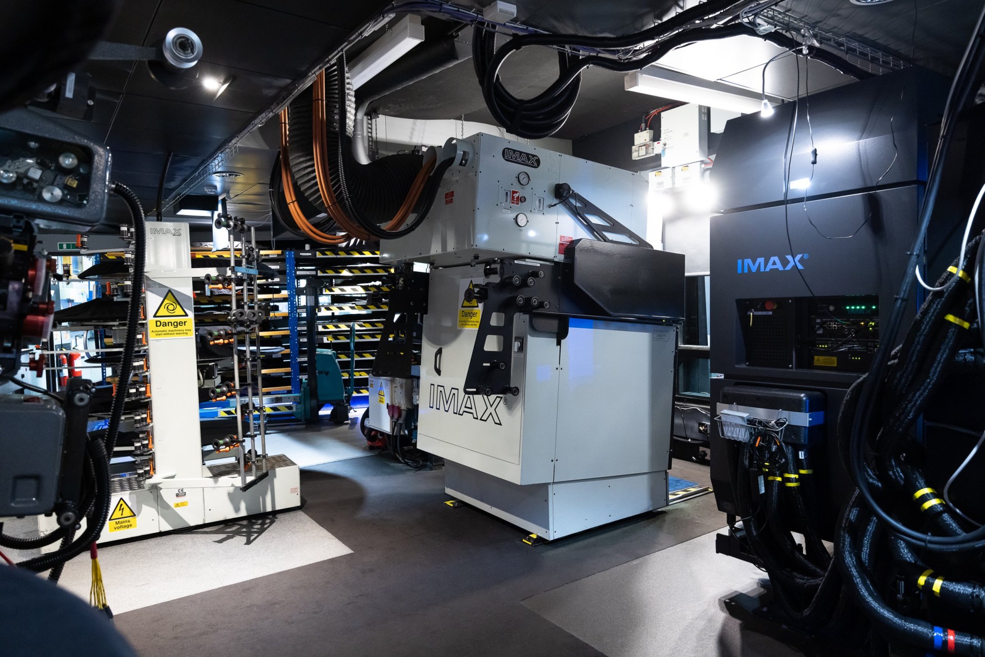 BFI IMAX Projection Booth