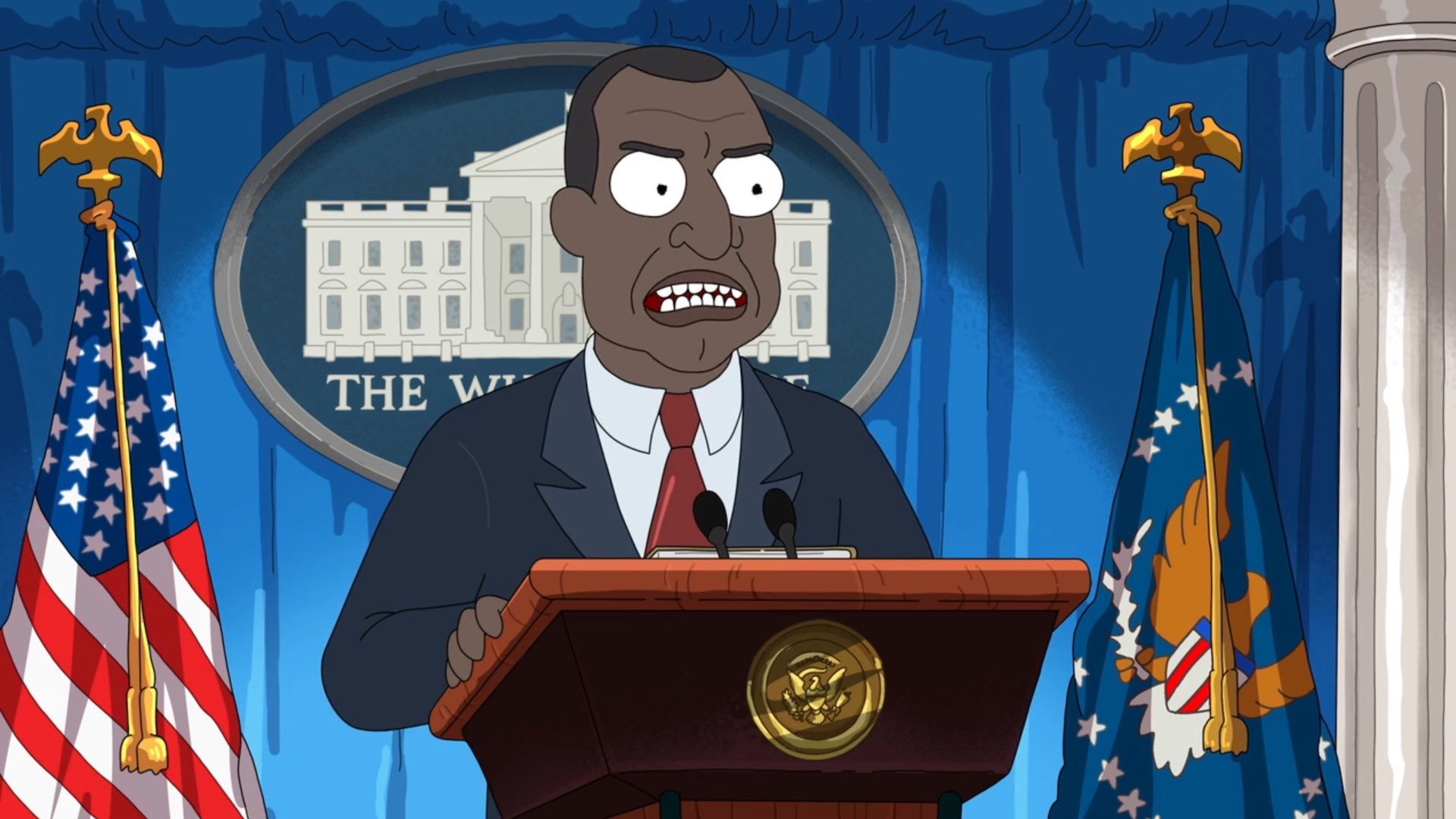 Dan Harmon confirms major President Curtis retcon after 11 years in new Rick & Morty spinoff series