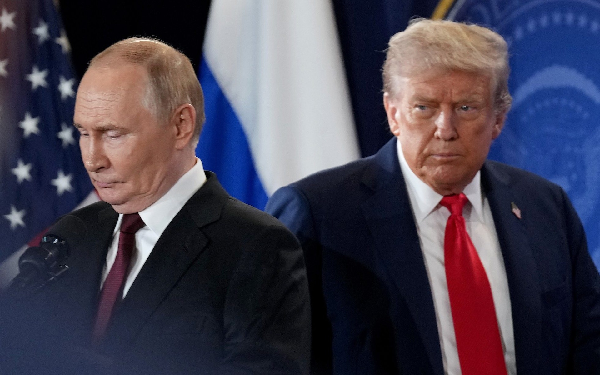 Vladimir Putin and Donald Trump