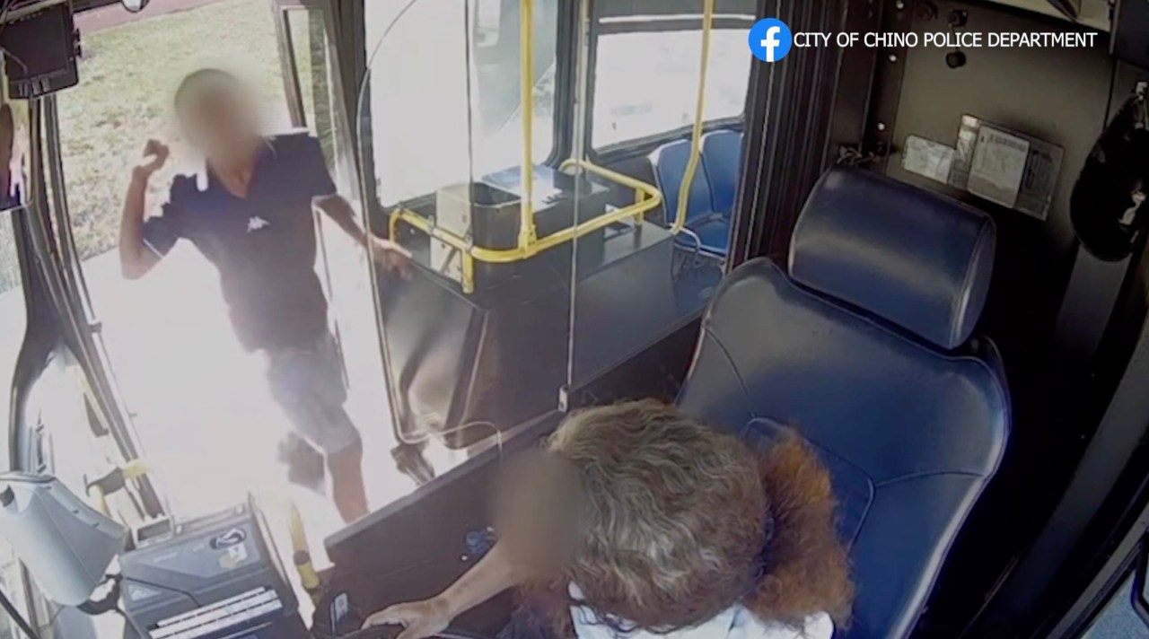 Chino bus operator brutally assaulted