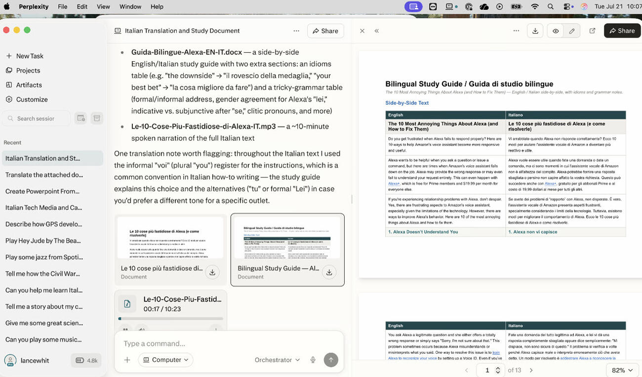 I gave Perplexity's agentic AI 5 complex tasks to run on my Mac - and I'll do it again