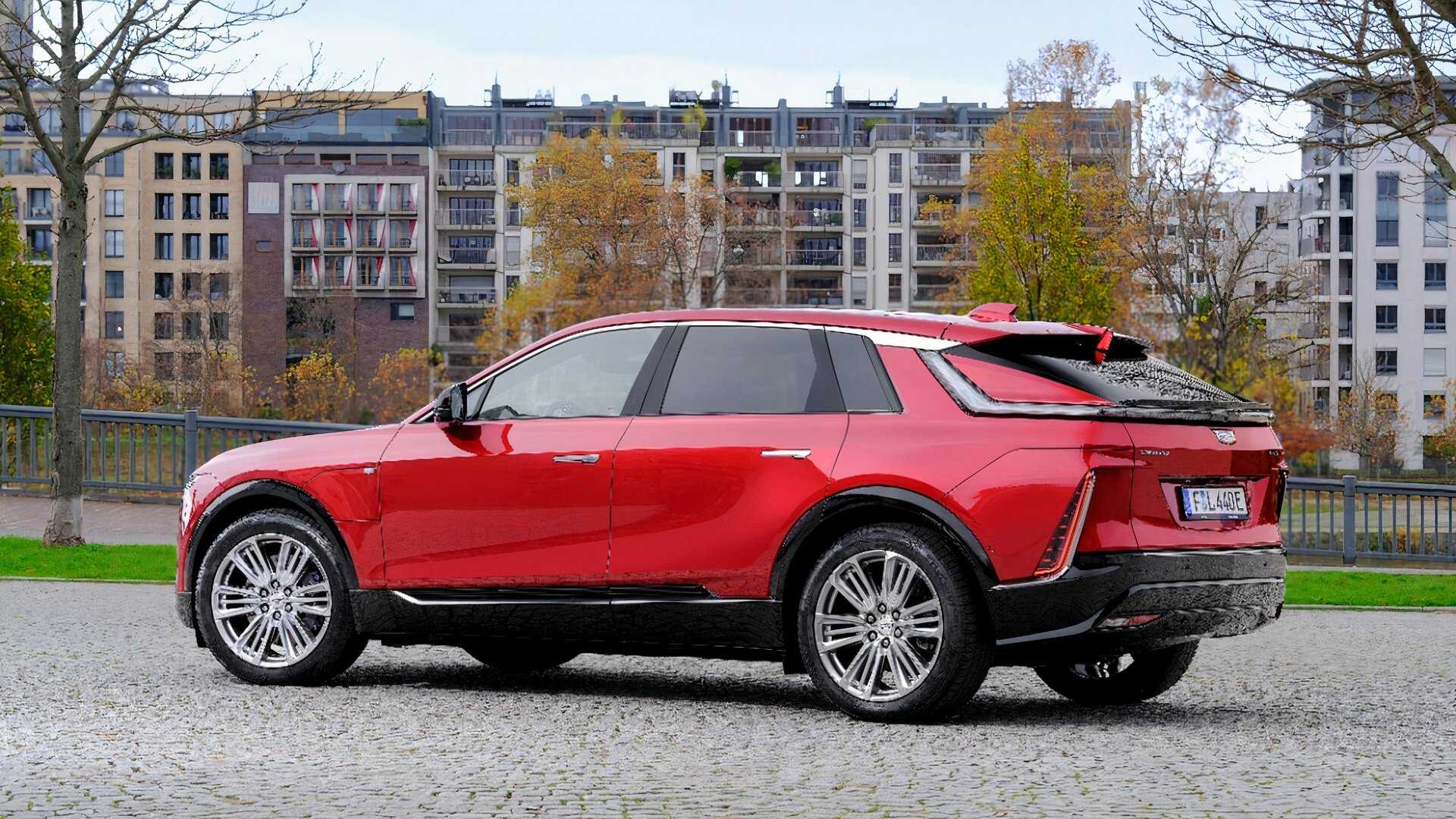 2026 Cadillac LYRIQ Rear Angle View