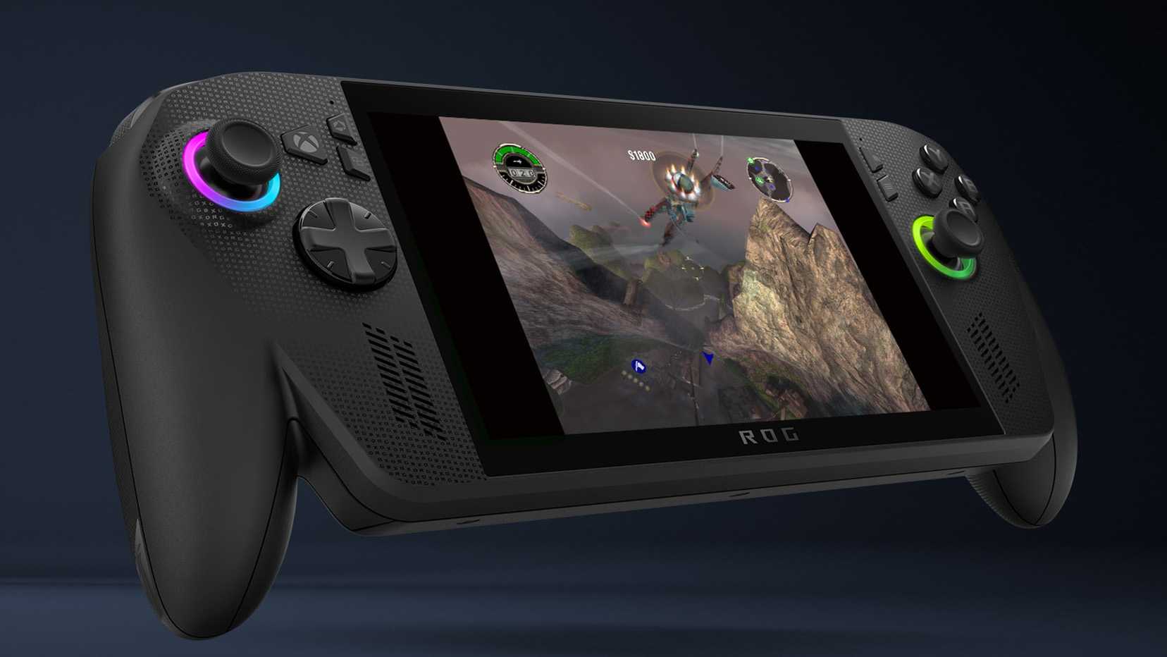 The ROG Xbox Ally X app with Crimson Skies on it