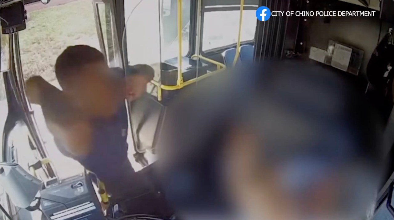 Chino bus operator brutally assaulted