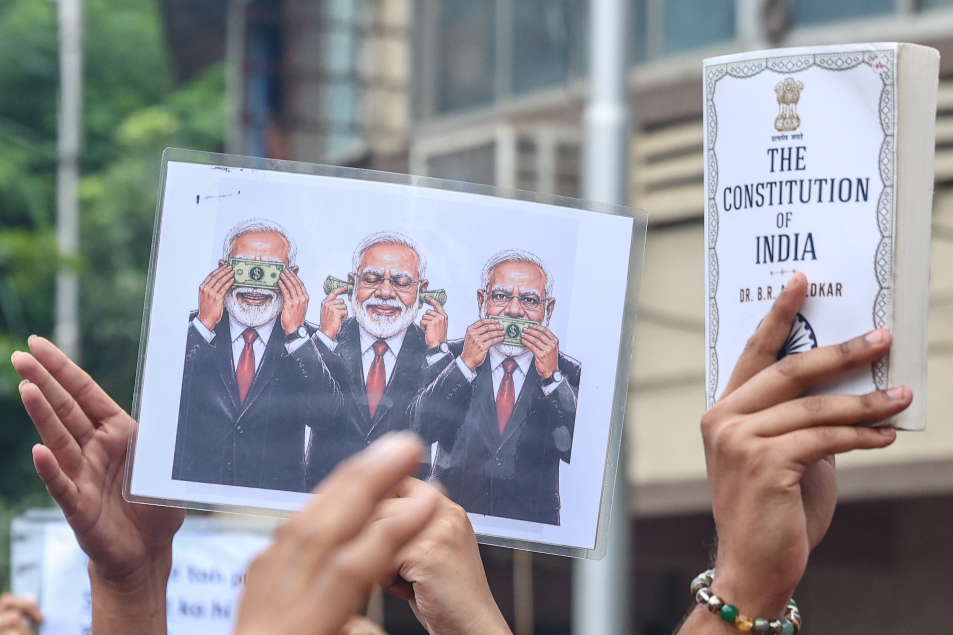India’s Modi promises fast-track courts for exam fraud fuelling protests