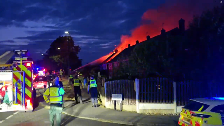 Firefighters battle major blaze affecting number of homes in Sheffield ...