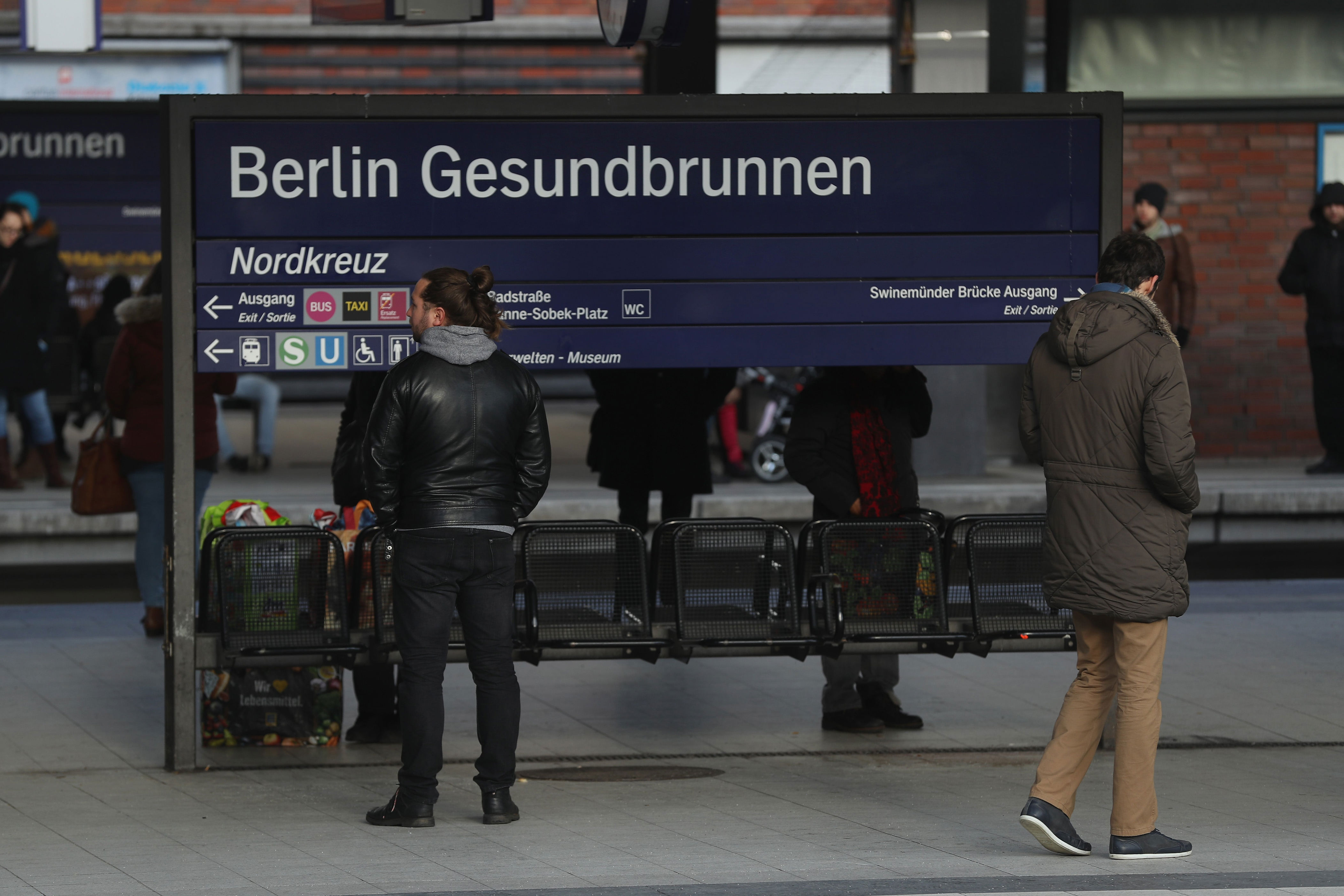 Alcohol will be banned at Berlin's Gesundbrunnen train station from 1 September (Getty)