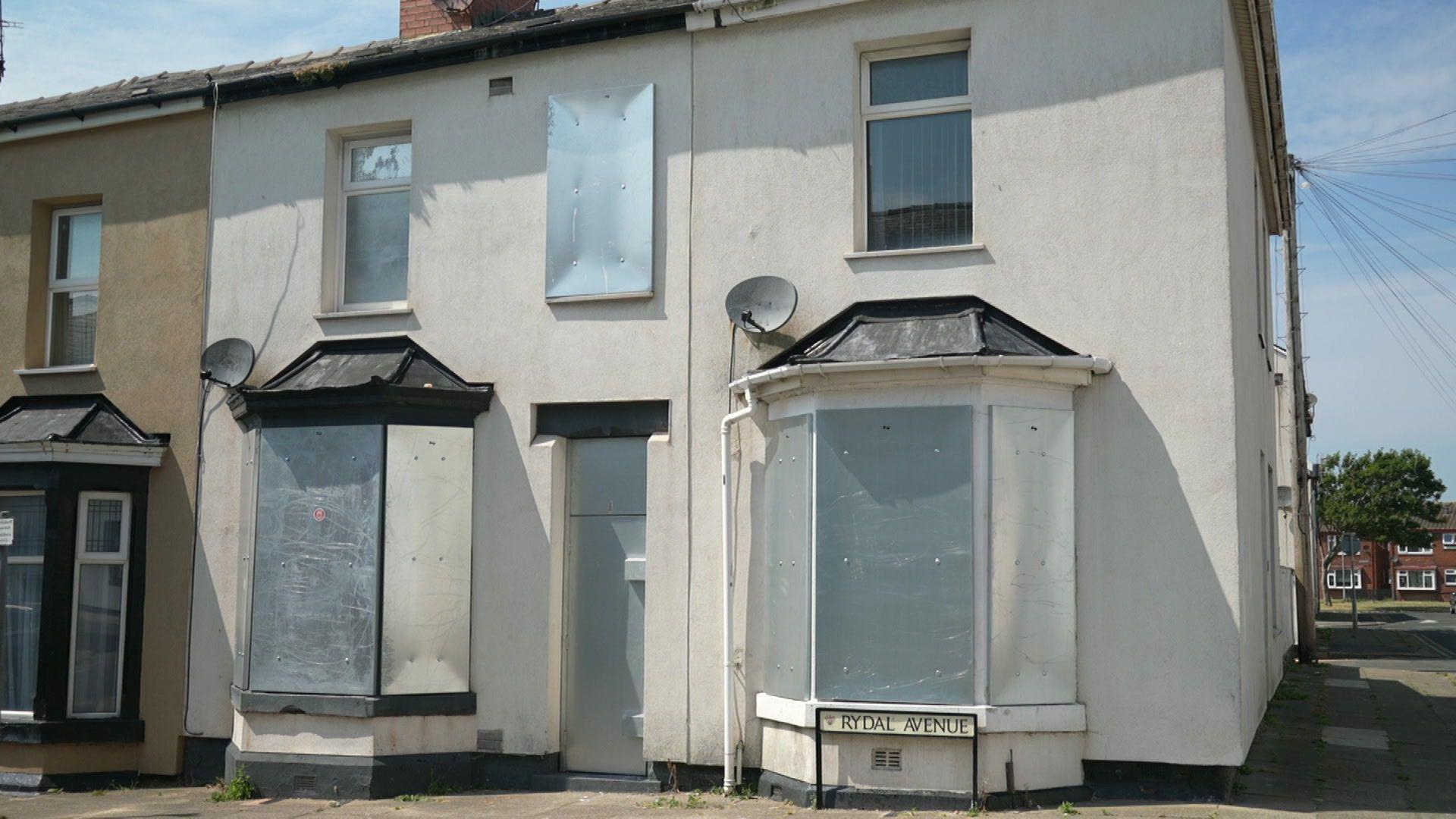 Some buildings in Revoe already bought by the council have been boarded up