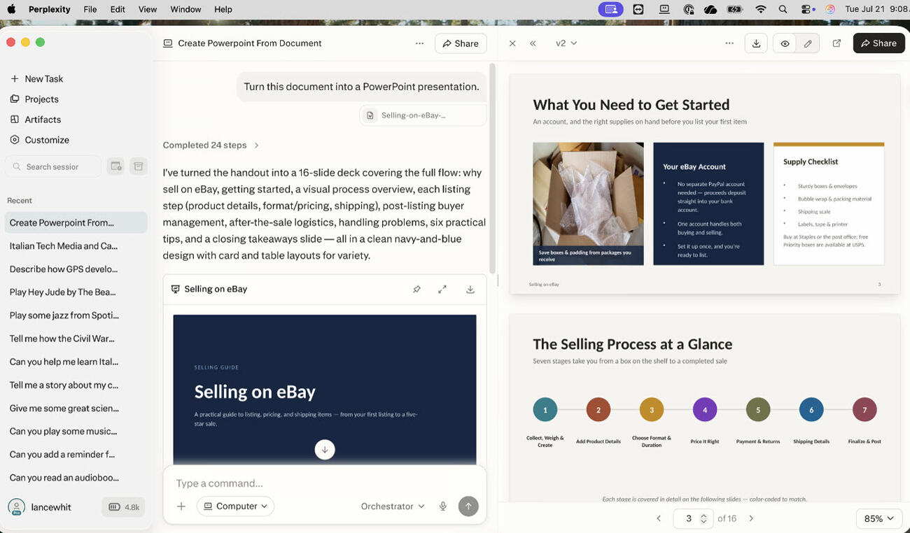 I gave Perplexity's agentic AI 5 complex tasks to run on my Mac - and I'll do it again