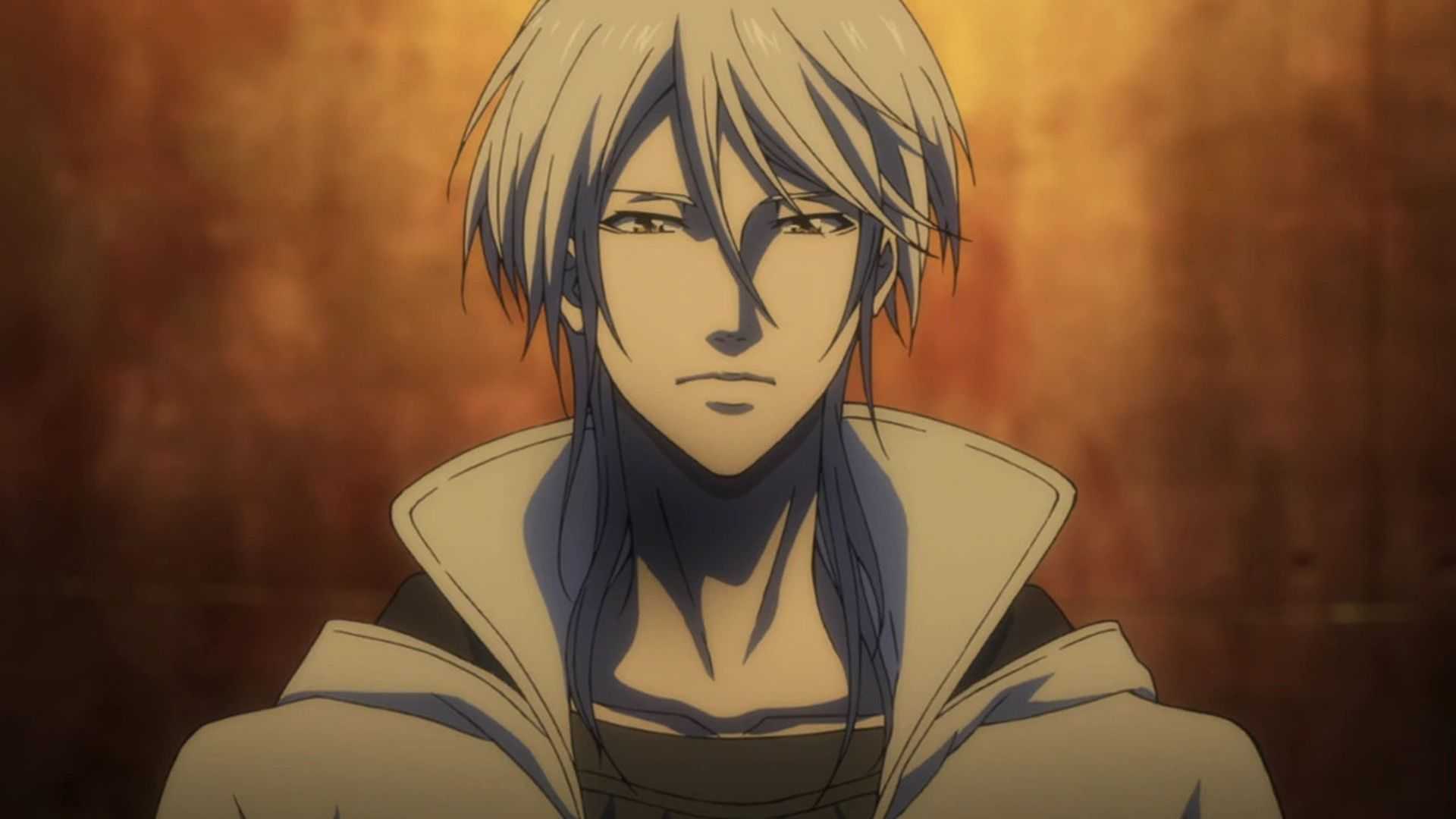 Shogo Makishima looking at Akane in Psycho-Pass