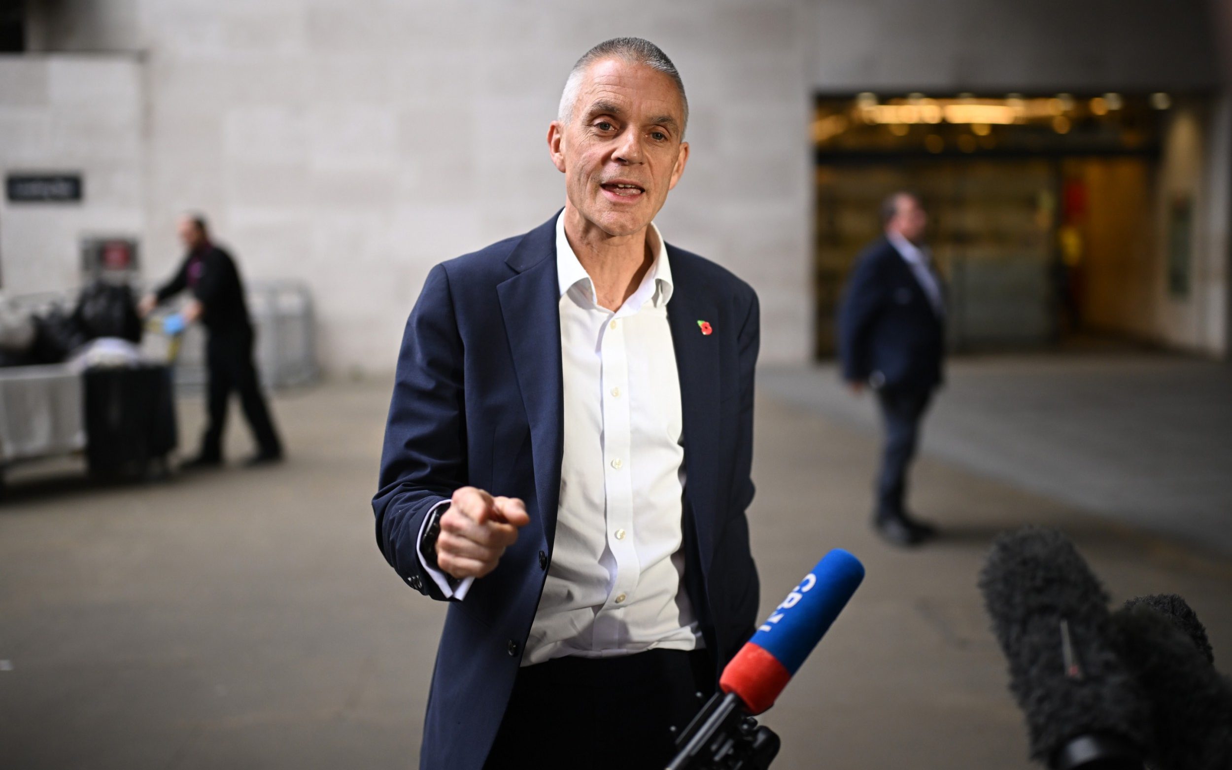 Tim Davie, who resigned over the affair, blamed 'enemies' of the BBC for whipping up the furore