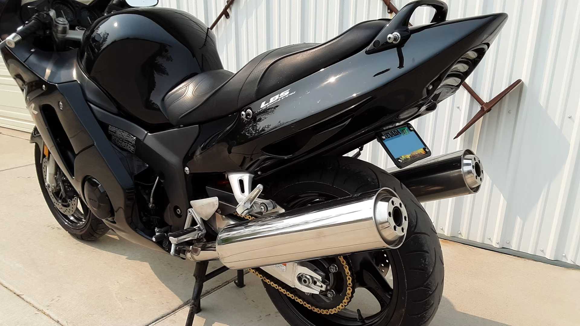 1997 Honda CBR1100XX Super Blackbird Rear