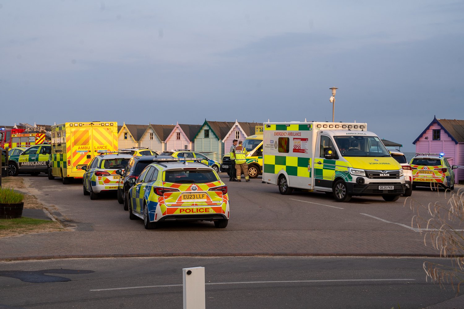 Emergency services on scene at West Mersea