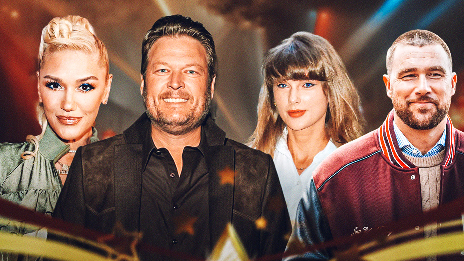 Clues that Gwen Stefani, Blake Shelton might have attended Taylor Swift, Travis Kelce wedding