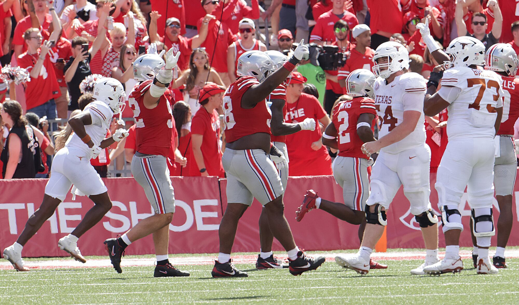 One Texas offensive lineman could be on the field against Ohio State in September.