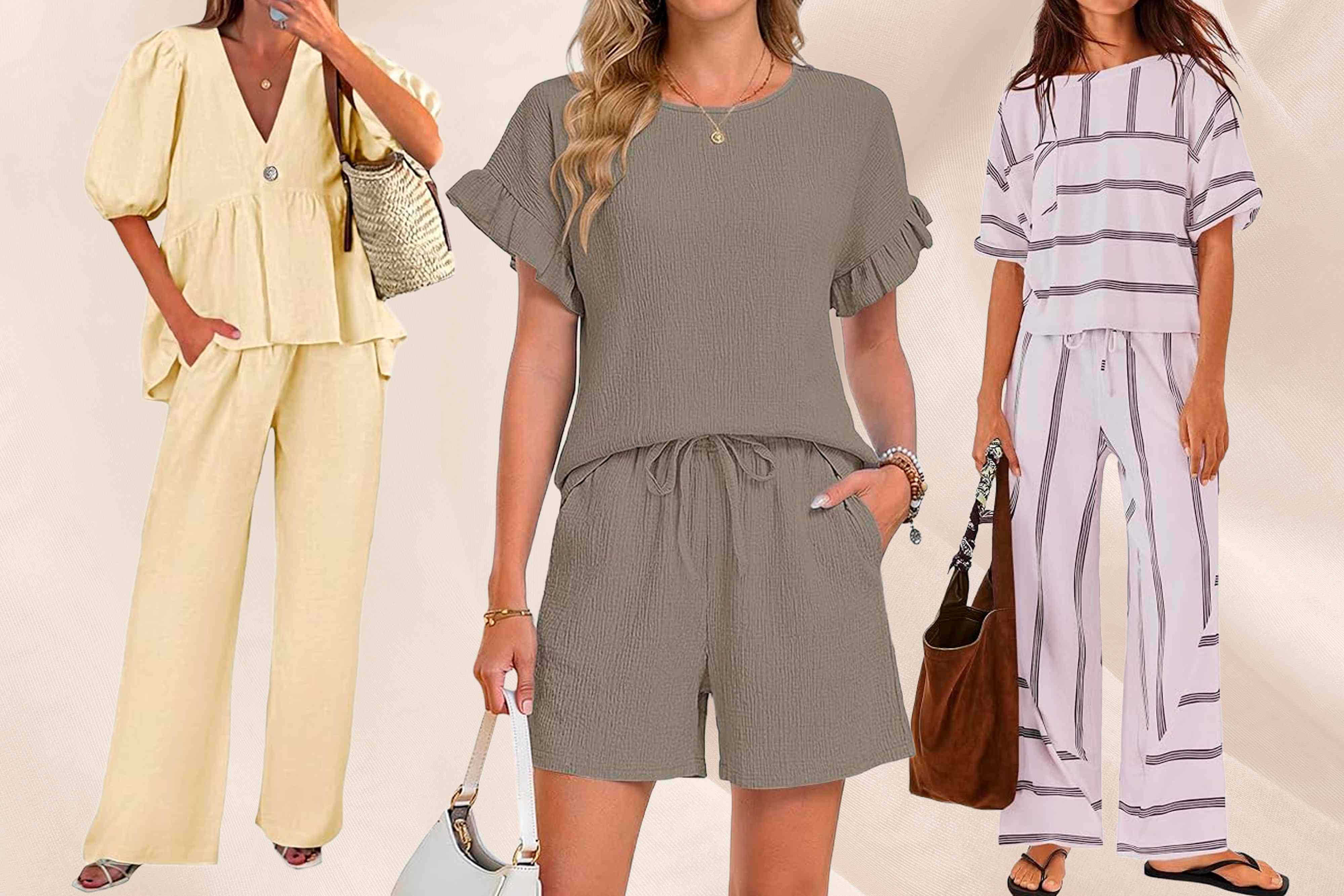 10 elevated matching sets that make looking put-together at the airport completely effortless—from $17 on Amazon