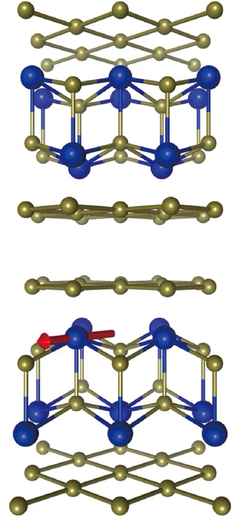 Striped or checkered? Magnetic field influences competing electronic patterns in a graphene-like quantum material