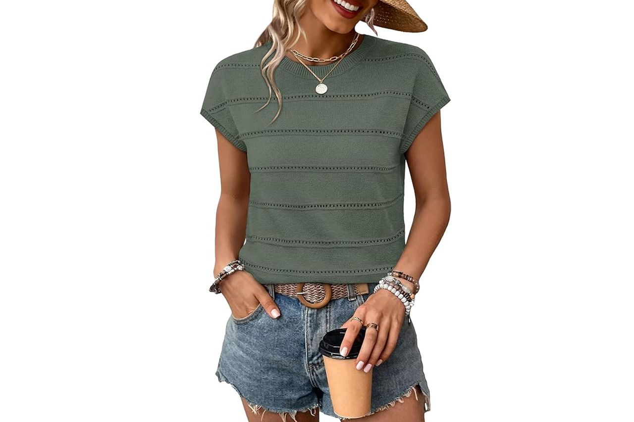 WIHOLL Womens Lightweight Sweater
