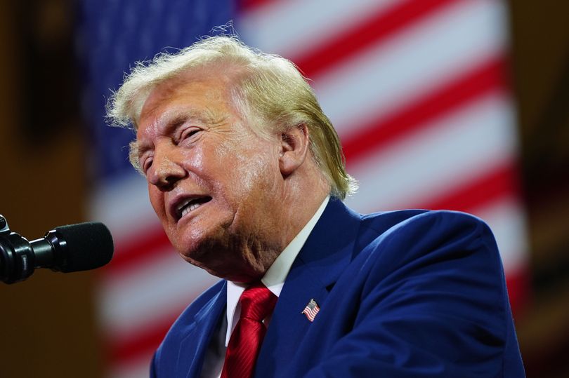 Viewers claimed the president looked unwell