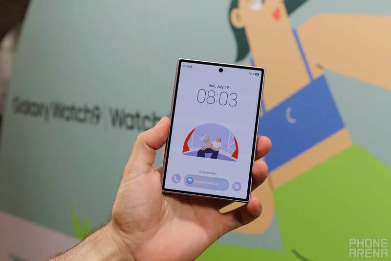 The new Samsung foldable is fascinating. | Image by PhoneArena