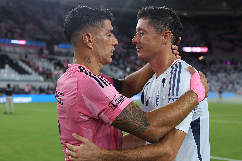 Luis Suárez shines as Robert Lewandowski makes MLS debut