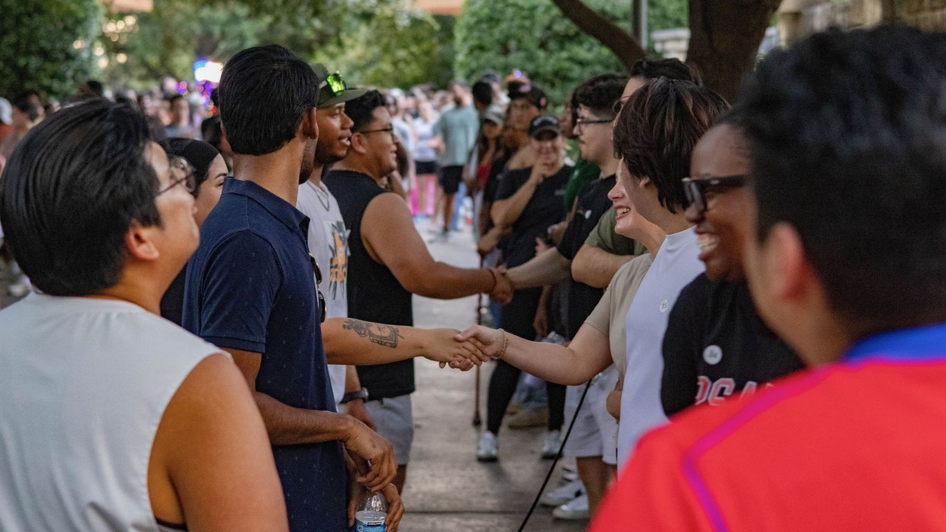 Strangers find a connection at weekly Dallas meetup