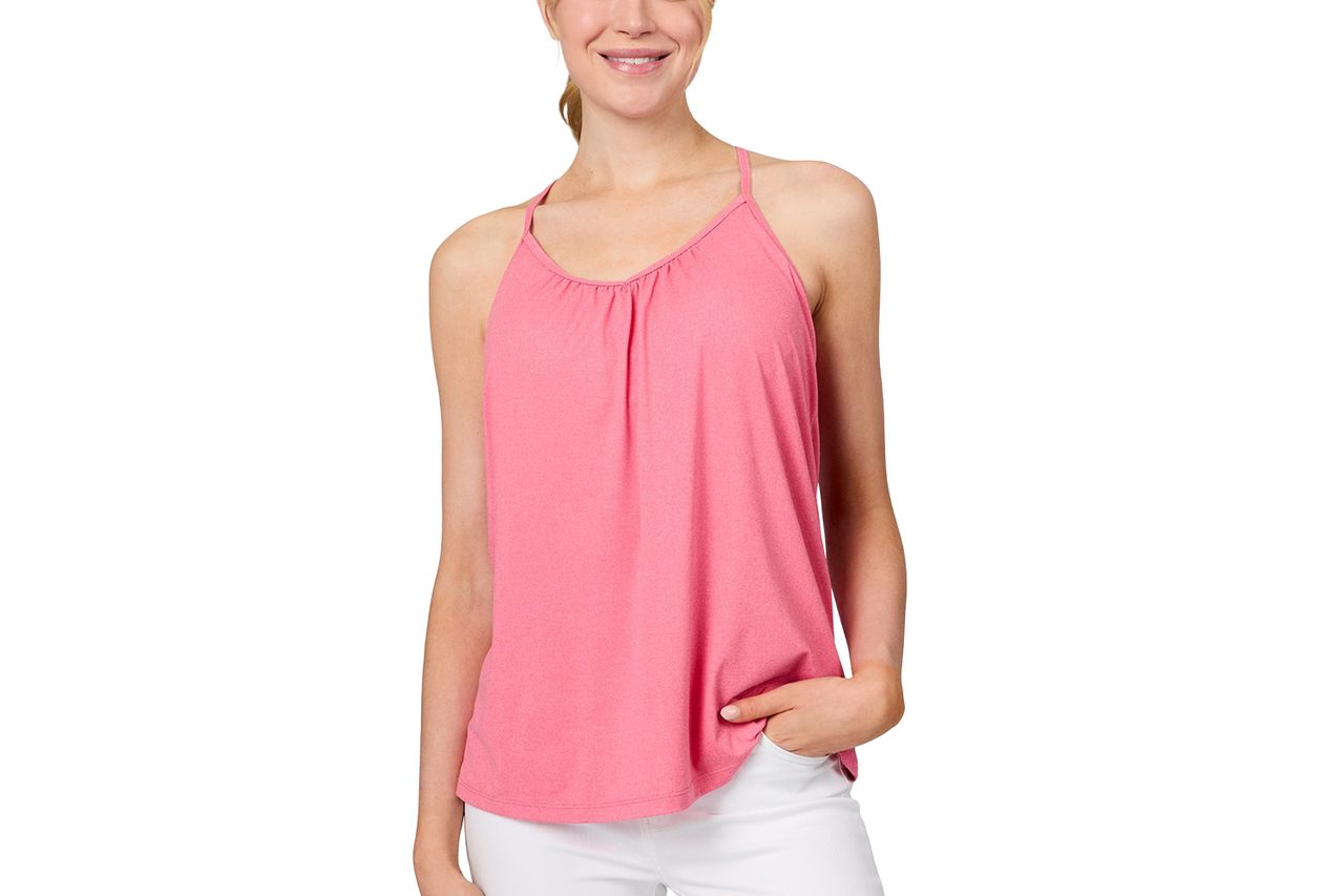 Free Country Microtech Chill Cami Top with Built-In Bra