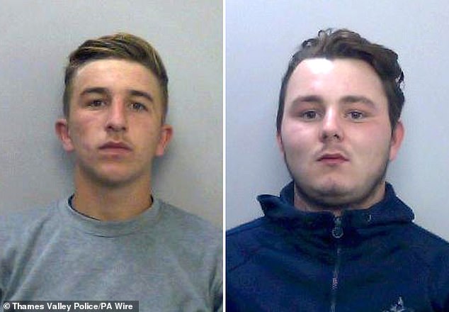 The Ministry of Justice has confirmed Jessie Cole, left, and Albert Bowers might be eligible to be released from prison half-way through their sentences