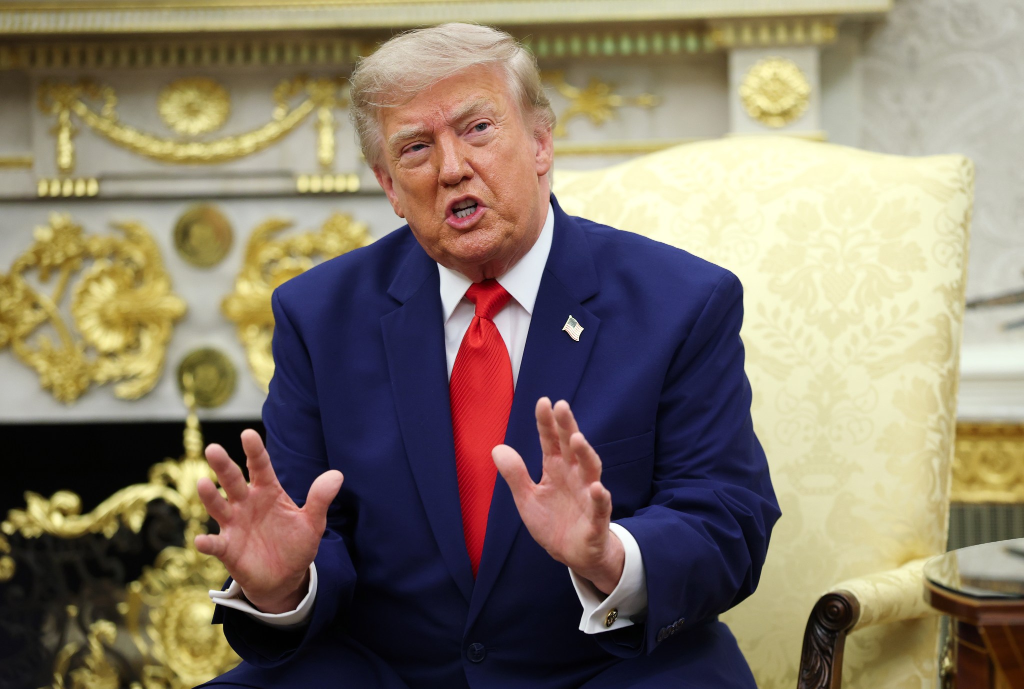 President Trump Meets With Lebanese President Joseph Aoun