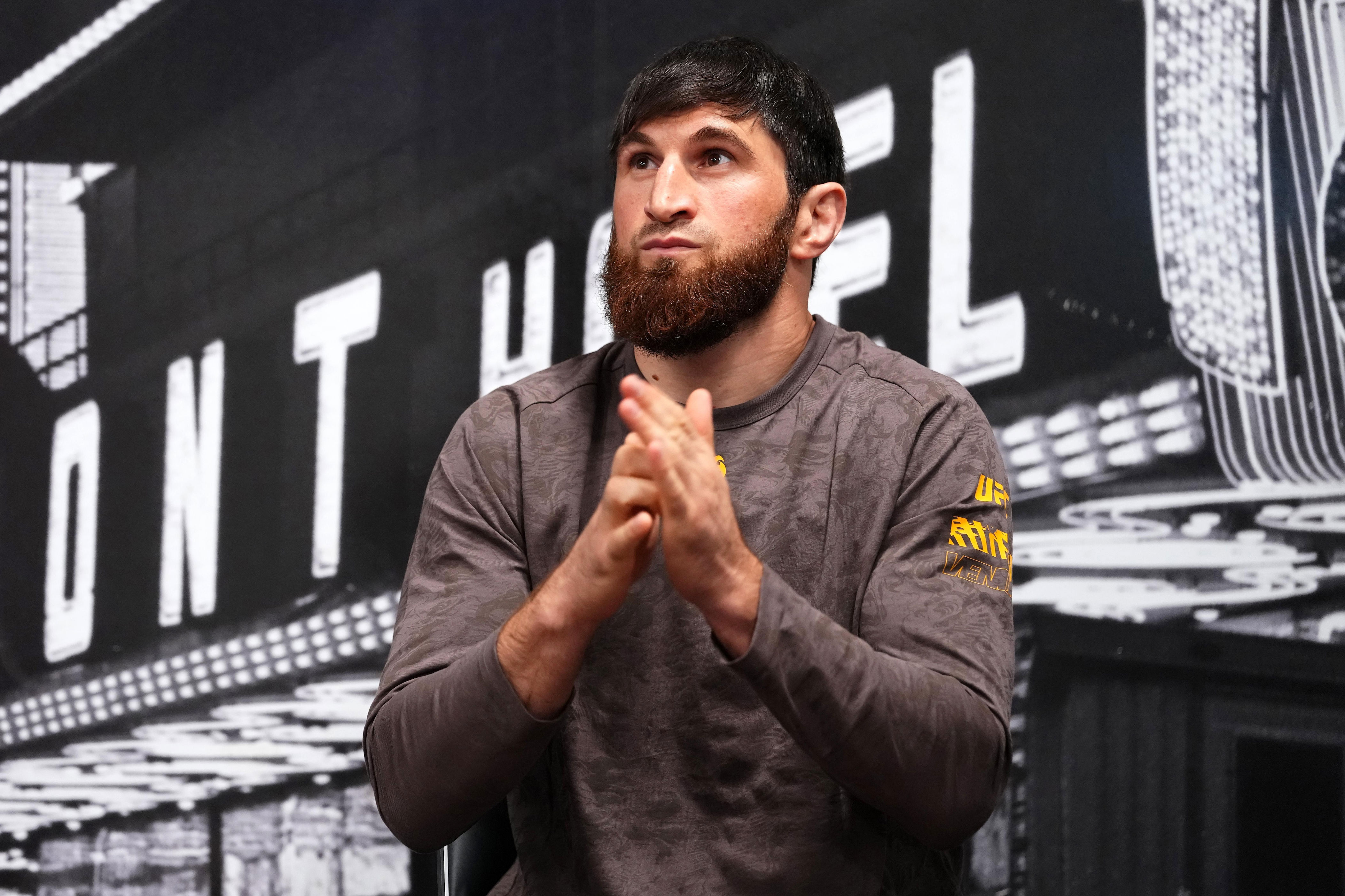 Where’s ‘Big Ank?’ Magomed Ankalaev explains why he isn’t talking trash during UFC Abu Dhabi fight week