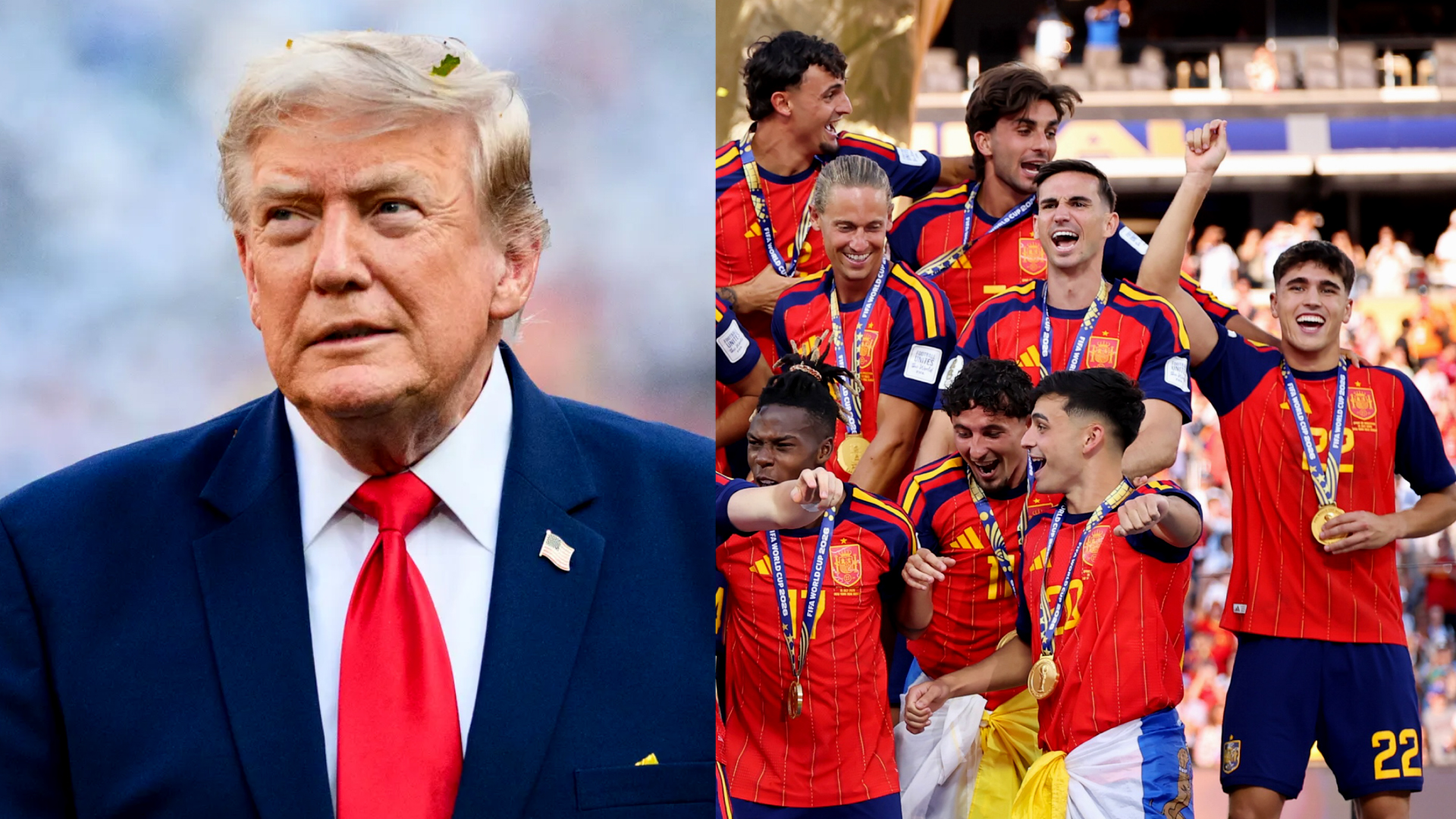White House reacts to Spain's decision to exclude Trump from World Cup ...