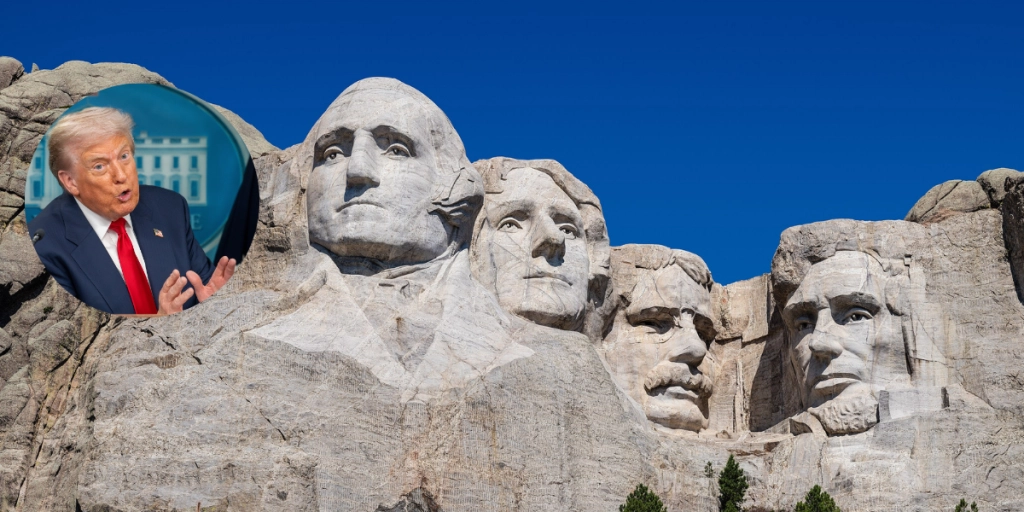 Trump makes striking claim to the nation, as he brings up Mount Rushmore