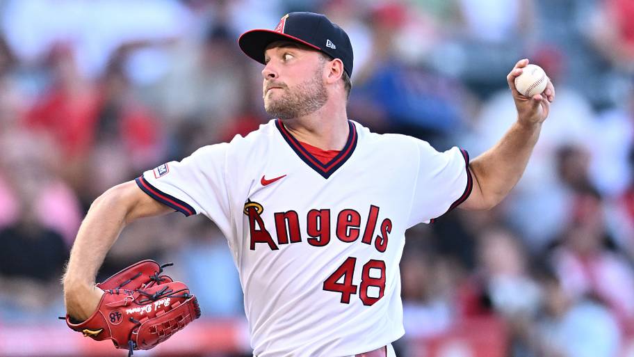Los Angeles Angels pitcher Reid Detmers