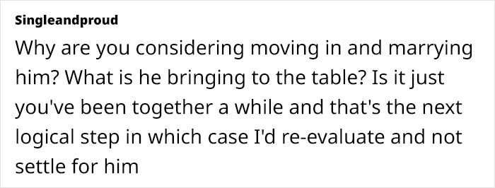 Woman Plans On Marrying Her BF, Reconsiders Things As He Seems To Have An Allergy To Working