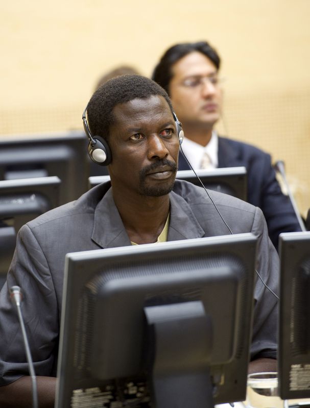Banda, suspected of having committed war crimes in Darfur arrives at ICC in The Hague