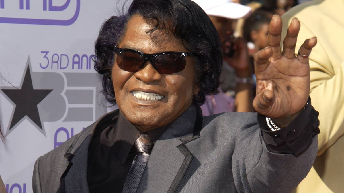 James Brown's unique divorce announcement: Full-page ad with goofy photo