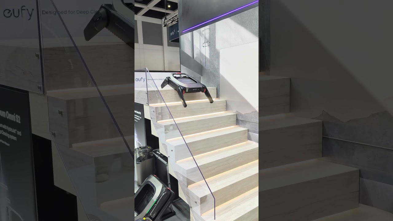 See the first robot vacuum that conquers stairs now