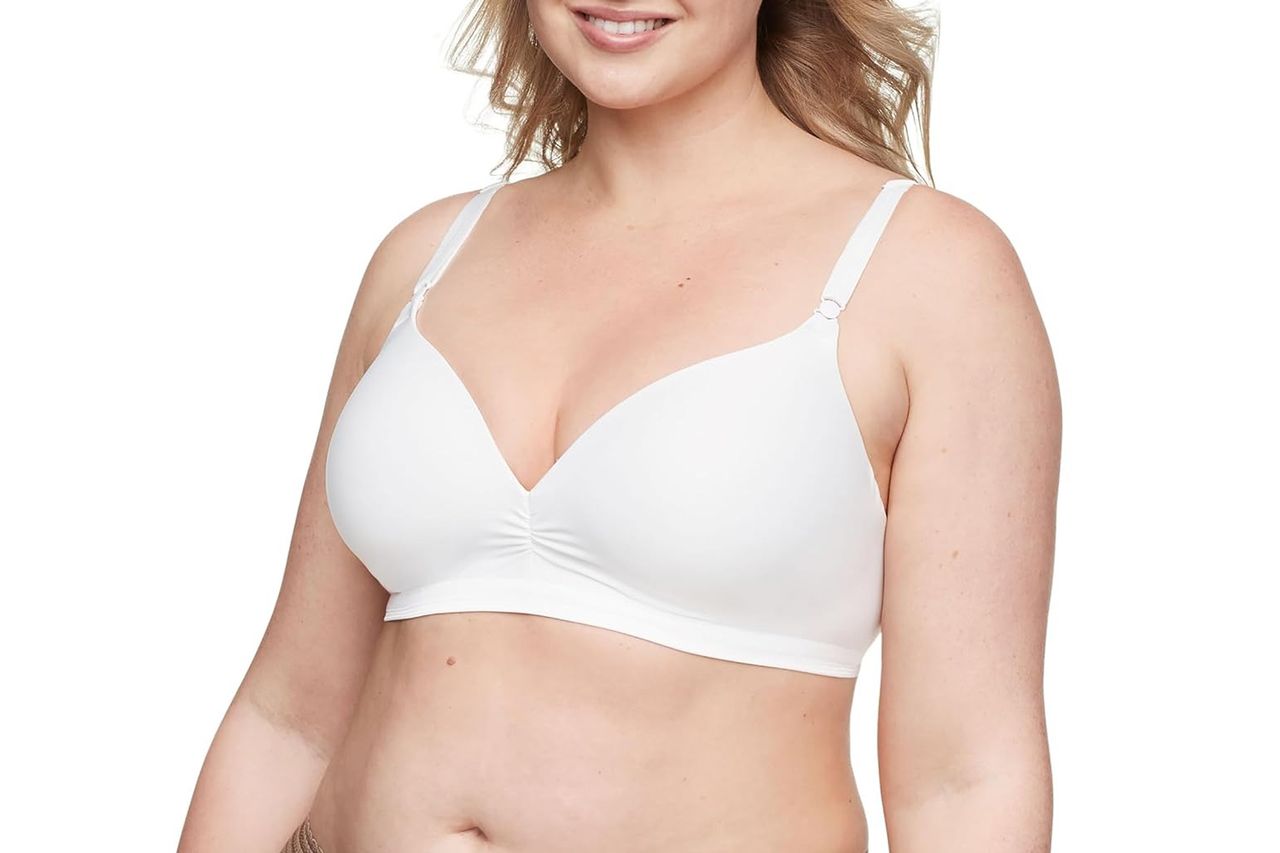 Warner’s Play It Cool Wire-Free Contour Bra with Lift