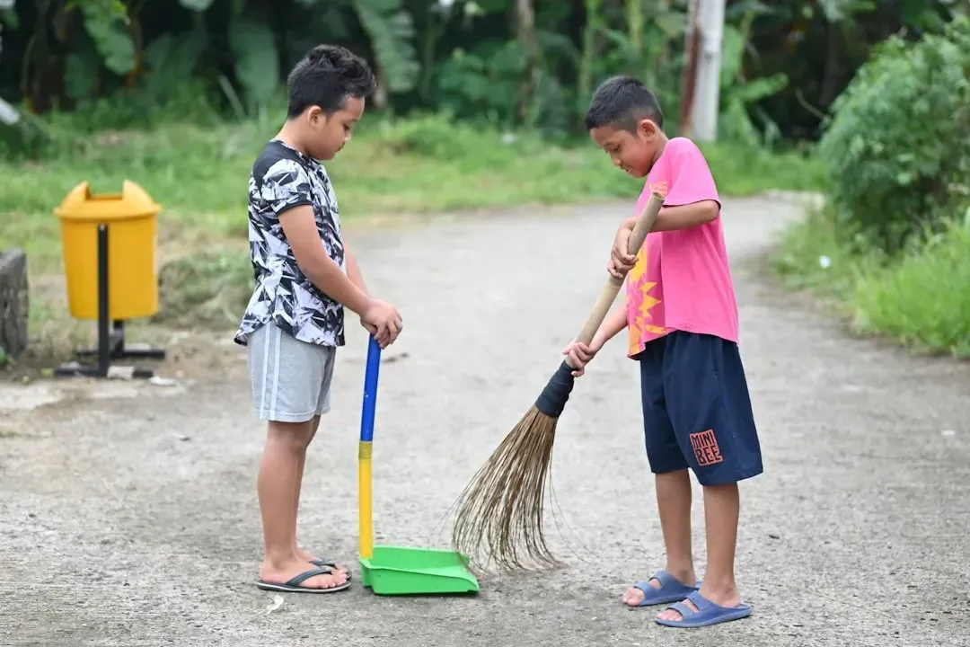 Strict gender roles in chores and toys (Image Credits: Unsplash)