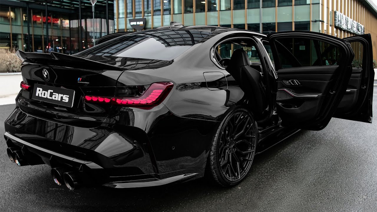 BMW M3 competition showcases its 503-hp performance and design