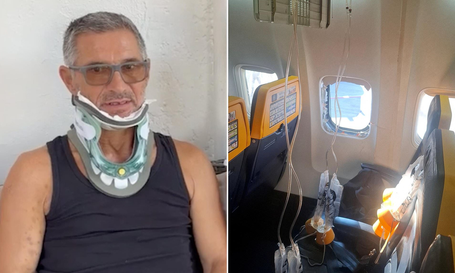 US experts say 'age, service issues' of Ryanair jet cannot be ruled out after man sucked from window