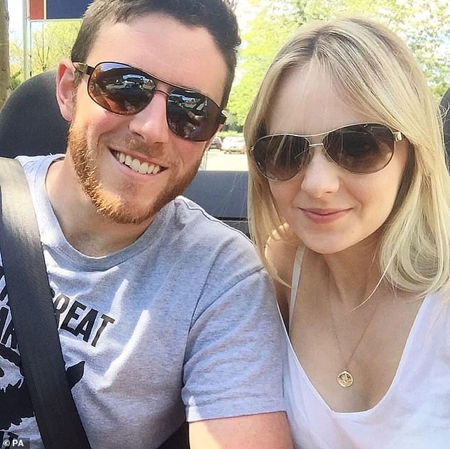PC Harper and wife Lissie had been married just four weeks when he was killed in the line of duty