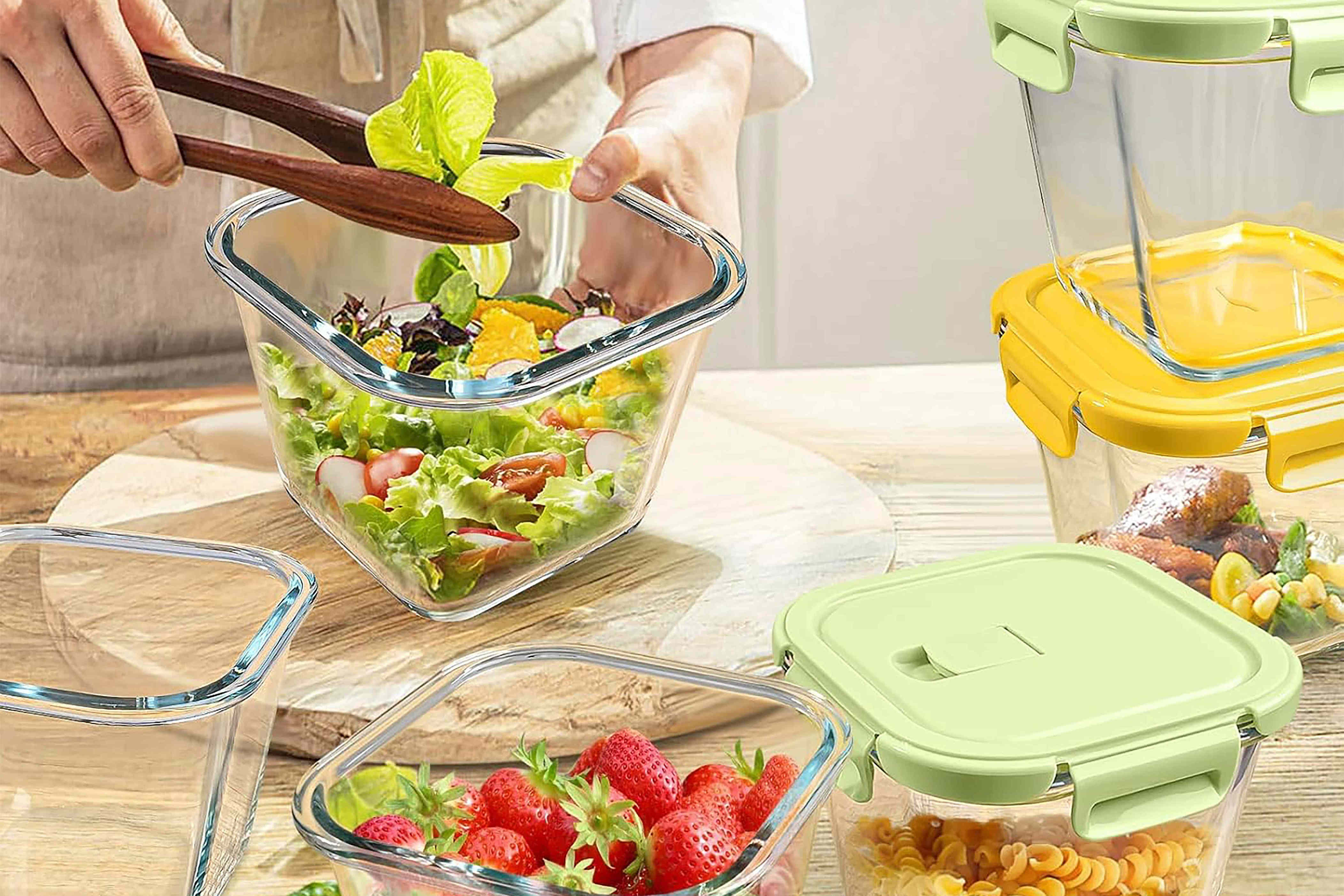 These freezer-safe glass containers stop freezer burn in its tracks — from $4 apiece