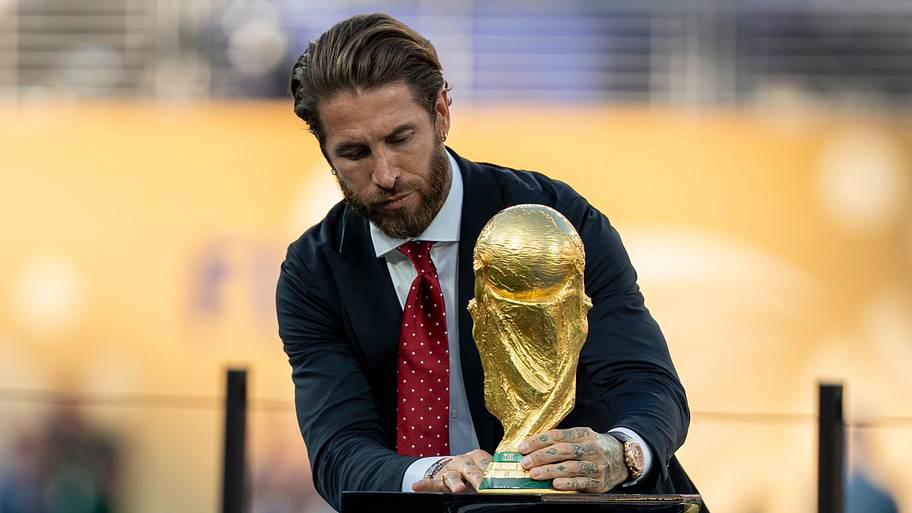 Spanish soccer player Sergio Ramos